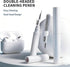3 1 1 2 3, Headsets in Cleaner Kit for AirPods Pro Multi-Function Cleaning Pen with Soft Brush & Flocking Sponge