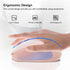 Rechargeable Wireless Mouse, Bluetooth Mouse for Laptop, iPad, MacBook Pro/Air, Silent Mouse for PC, Surface Pro,