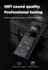 FKLBBLPM MP3 5.2, 32GB Player with Bluetooth Portable Music Player with Memory Card, Stereo Earphone, Voice Recorder