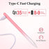 Albomao 4 Universal Stylus Pen for iPad iPhone Android Tablets, No Bluetooth or Pairing Needed, USB-C Fast Charging