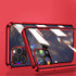 iPhone 12 Pro Max Case with Safety Lock & Strong Magnetic Adsorption, Camera Lens Protector, 360 Full Body Protection