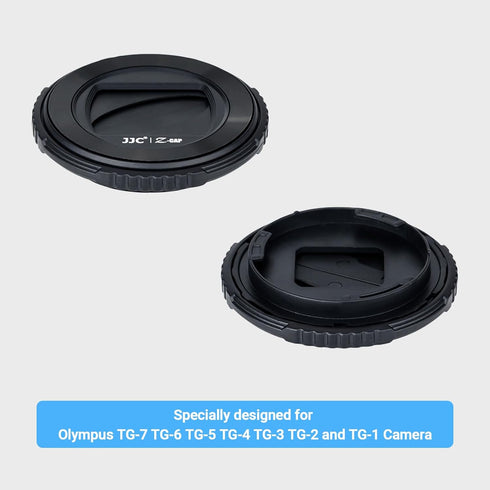 Lens Protector Cover for Olympus TG-7 TG-6 TG-5 TG-4 TG-3 TG-2 TG-1 Camera, Rotating Lens Cap, Replaces Olympus LB-T01
