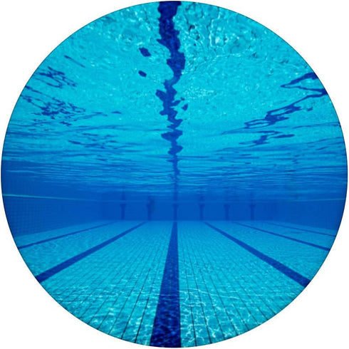 PopSockets Swappable PopGrip - Blue Water Swimmer Swimming Pool