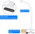 2Pack Clamp Mount for Ring Stick Up Cam & Indoor Cam 1st Gen, Flexible Gooseneck Mounting Bracket (White)