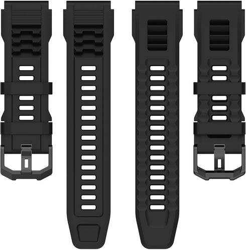 Bands Compatible with Amazfit T-Rex Ultra, Quick Release Waterproof Silicone Adjustable Replacement Band