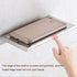 Hallyware Bathroom Small Cell Phone Shelf Stainless Steel Anti-Slip Phone Holder Stand Wall Mounted for Small Speaker