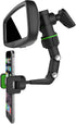 JacobsParts Rearview Mirror Phone Holder, Rotatable and Retractable Mount for iPhone and Samsung, Universally Compatible