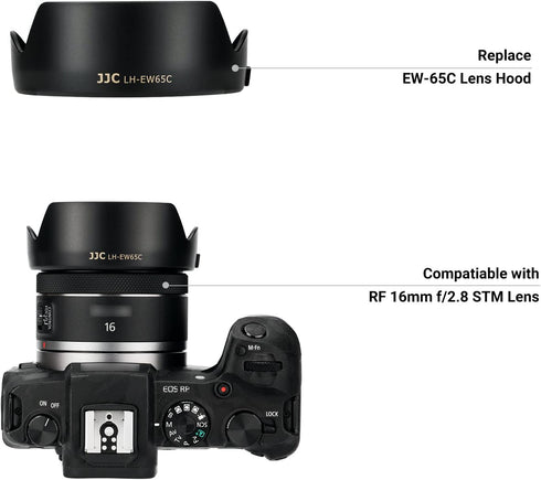 Canon RF 16mm F2.8 STM Lens Hood for EOS R6 R5 RP, Reversible Lens Shade Compatible with 43mm Filters