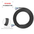RECOIL 20-Feet 9-Conductor Speaker Cable, 18AWG CCA, Ultra-Flex and Easy Peel Jacket, 4-Channel Wire