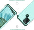 Case for Moto G Stylus 5G, Heavy Duty Shockproof Antiscratch Protective 3 in 1 Hard PC Silicone Bumper, Green
