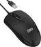 Retail Digitals 3-Button USB Wired Mouse | High-Precision Optical Tracking | Durable for Desktop