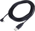 5M 2.0 90 5pc 55 2 USB A to Micro B USB Power Cable Charge Cord Degree Left Angle with Wiring Clips for Garmin Dash Cam