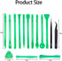 15 Pcs Antistatic Spudger Plastic Opening Pry Tool Set for Touch Screen or Case Cleaning, Prying Tool for iPhone