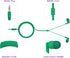 30 Packs Earbuds Bulk Headphones Individually Wrapped for Classrooms, Student Earphones in 7 Colors for School