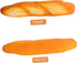 Cabilock Realistic Artificial Baguette Bread Model Lifelike Fake Bread Display Prop for Cake Photography Bakery