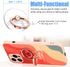 EI Sonador 360 (2 Transparent Phone Ring Holder Grip - Clear Cell Phone Ring Stand Holder Finger Grip Kickstand