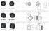 HangTon HE17 6 Pin Male Cable Plug, Outdoor Waterproof Circular Power Connector