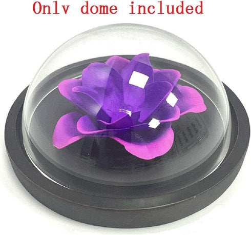 4.72Inch/120mm Acrylic Indoor/Outdoor CCTV Replacement Clear Camera Dome Cover, Security Camera Housing