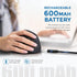 ECHTPower Ergonomic Wireless Mouse, Vertical Mouse with Adjustable DPI, Rechargeable with LED Light