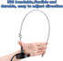 Arridioter 20.87in PL-259 Connector,66mm Mount,16.4ft RG58 Dual Band Mobile Radio Heavy Duty Whip Antenna Kit