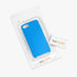 kwmobile TPU Silicone Phone Cover Case - Radiant Blue, Compatible with Apple iPhone SE (2022/2020), iPhone 8/7