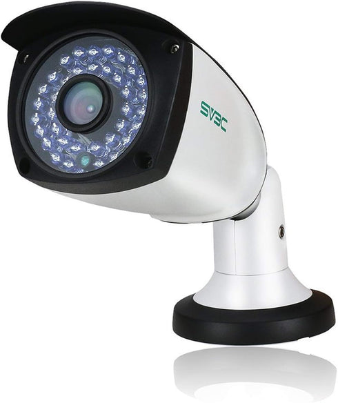 SV3C 4MP POE IP Camera - Outdoor Security Camera with Two Way Audio, Night Vision, Motion Detection, IP66 Waterproof