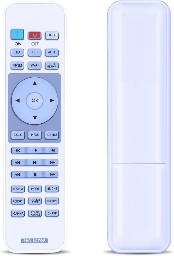 PZL Replacement Remote Control for BenQ Digital Projector HT2050A W1050 HT1070A TH670 HT2050 HT4050 W1350 W2000 HT3050