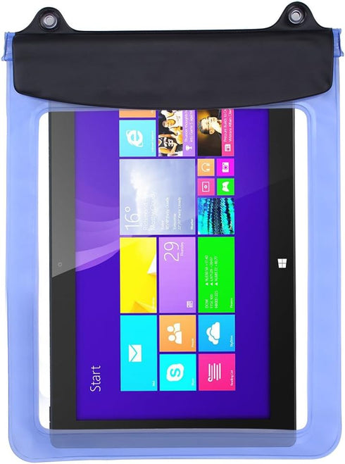 9.7'' 10.1'' 10.5'' 10.8'' Tablets iPad Waterproof Pouch Bag Case for iPad Air 2 / Samsung Galaxy Tab S 10.5'' / Tab Pro 10.1''/ Microsoft Surface RT 10.6" (Blue)