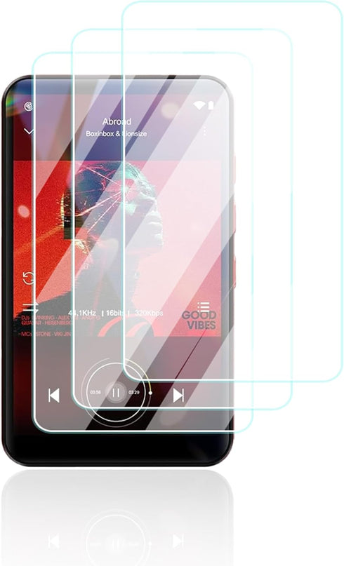 UYRUREL Screen Protector for MECHEN X55 4.0" MP3 Player, High-definition Scratch Resistant Film,HD