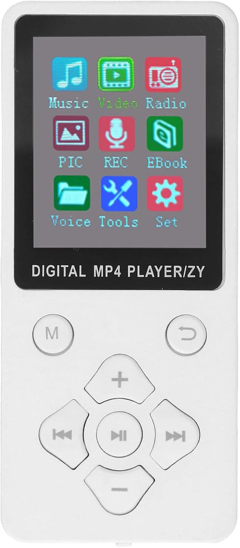 Jectse MP3 Player with Bluetooth, HiFi Sound 1.8 Inch Screen Portable Music Player