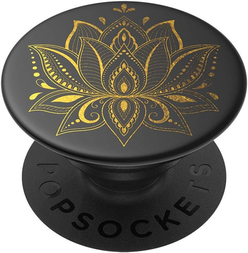 PopSockets Golden Prana Black Phone Grip & Stand - Celestial