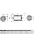 18V 20500RPM RS550 Fielect DC Motor Motor High Torque Electric Motors for DIY Electric/Electronic Projects, Drills
