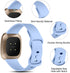 GEAK 15 Pack Soft Replacement Bands for Fitbit Versa 3/4, Sense 2, Waterproof Sport Watch Strap for Men Women