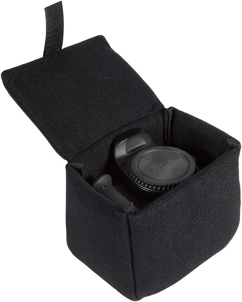 DSLR Camera Bag Insert, Padded Shockproof Protection Travel Pouch for Photography (Black)