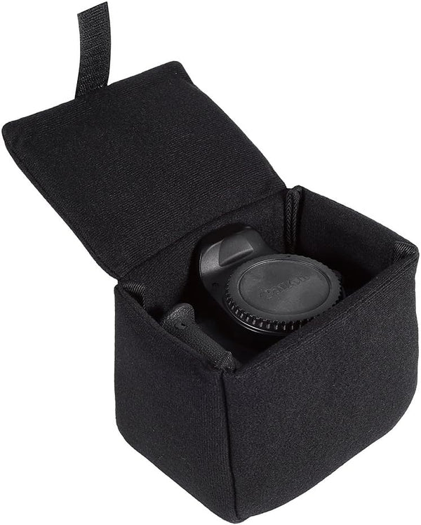 DSLR Camera Bag Insert, Padded Shockproof Protection Travel Pouch for Photography (Black)