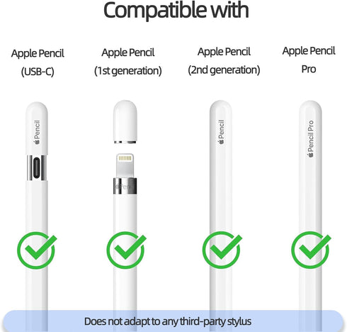 TODXARZC 2nd 1st Sets Replacement Pencil Tips for Apple Pencil Pro, Fine Point Metal Tip for Apple Pencil Generation