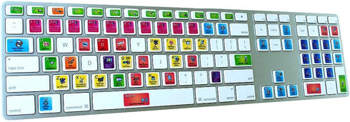 FL Studio Keyboard Stickers, High Quality Laminated MATT for Computer