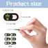 6Pcs 6 Styles Webcam Privacy Cover Cute Plant Laptop Camera Cover Ultra-Slim Phone Front Camera Blocker for Laptops
