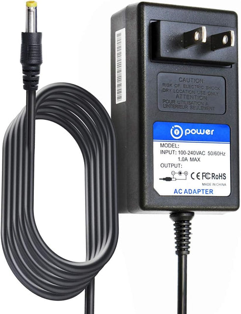 T Power 12V Charger for LG Music Flow H4, Braven Balance IPX7, DOSS SoundBox XL Bluetooth Wireless Speaker AC DC Adapter