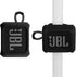 TXesign Silicone Case Cover for JBL Go 3 Portable Speaker with Removable Strap (Black)