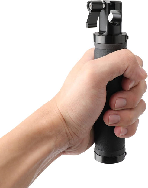 SZRIG 15mm Camera Handle Grip with Rod Hole for DSLR SLR Video Support Shoulder Rig
