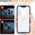 Trianium Tempered Glass Screen Protector for iPhone 13 Pro Max (2021), 3 Pack HD Glass 9H Film with Alignment Tool