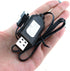 Maxmoral 2PCS 7.4V SM-3 Black Lithium Polymer Battery USB Charger with Plug Suitable for Remote Control Car Truck Ship