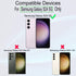Ibywind 2 Pack Screen Protector For Samsung Galaxy S24 5G, 9H Hardness Tempered Glass with Camera Lens Protector