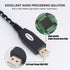 1/4" 1/4" inch 10Ft Devinal USB to Dual Stereo Audio Cable, USB-A to Dual Output Cord Connector, PC to Stereo Audio