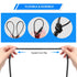 6.6FT CAT6 RJ45 RJ45 10Gbps 2-Pack Retractable Ethernet Cable with Connector Port - High-Speed Cable with Flexible
