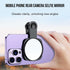 WOWNOVA 2.36" Clip Selfie Mirror for Phone Back Camera - Live Streaming, Vlogging, HD Reflective Clip Compatible
