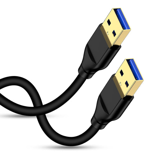 USB to USB Cable 6FT, USB A to USB A Cord Male