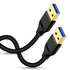 USB to USB Cable 6FT, USB A to USB A Cord Male