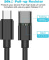 USB C to Micro USB Adapter, KUXIYAN (2 Pack) Type C Female to Micro USB Male Charger Connector for Samsung Galaxy S7